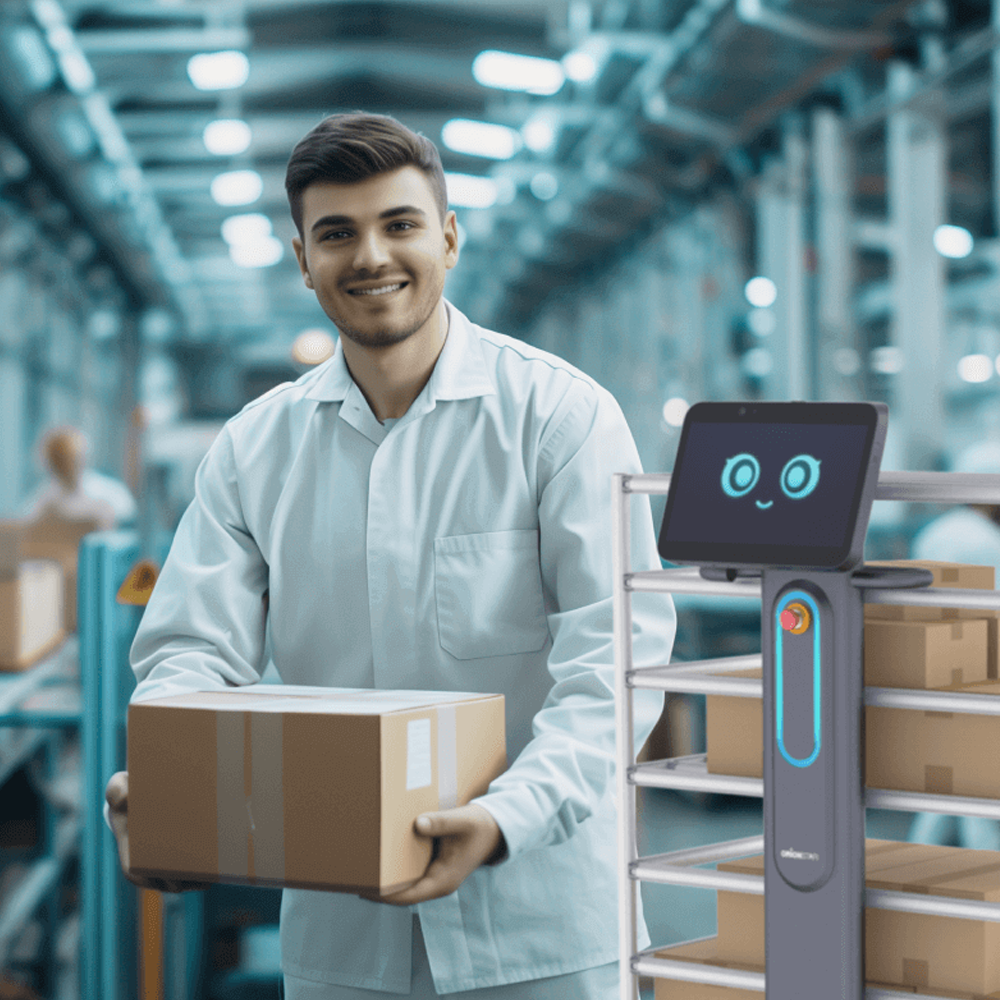 BOB CARRY - Robot Trasportatore Logistico, il tuo più grande supporto anche in fabbrica!