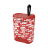 TECHMADE Speaker senza filo con pattern rossa