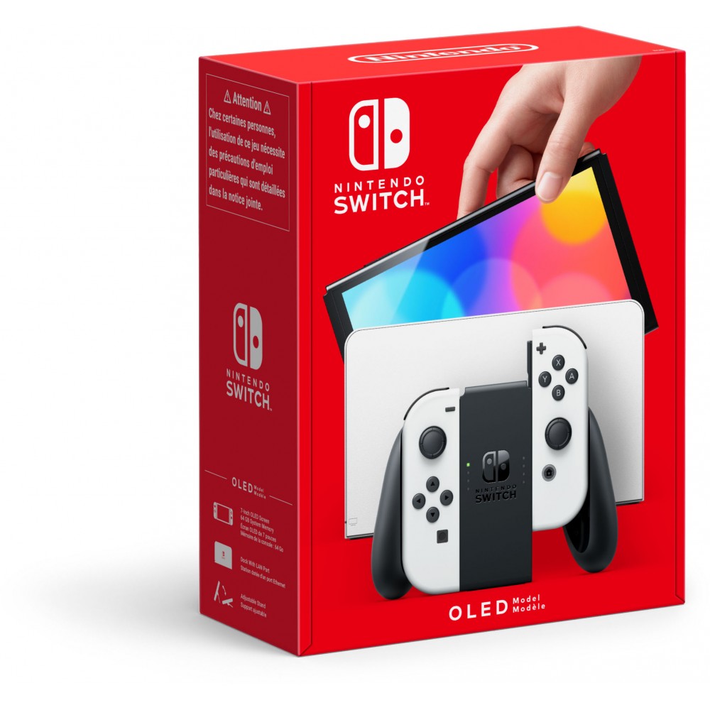 NINTENDO SWITCH CONSOLE OLED White