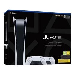 SONY PS5 Console Digital Silm 1TB  Bianco + 2 Dualsense