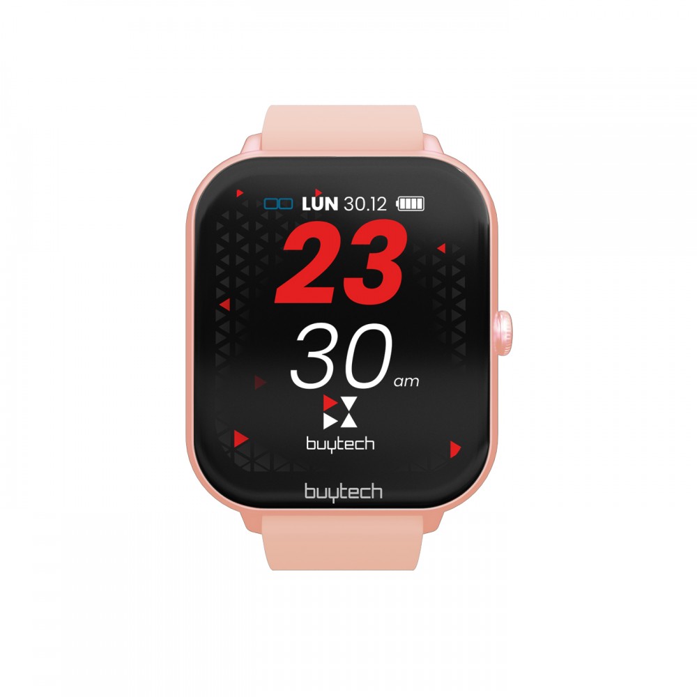 BUYTECH Smartwatch Alfa Rosa