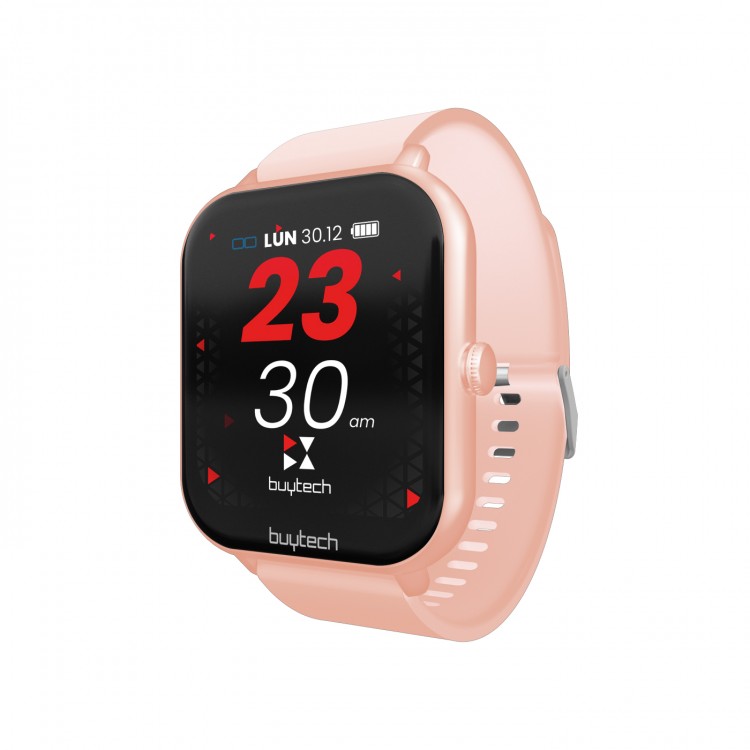 BUYTECH Smartwatch Alfa Rosa